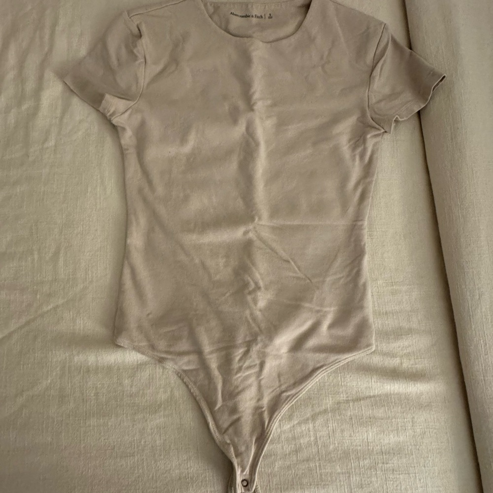 Abercrombie & Fitch Cream Bodysuit
